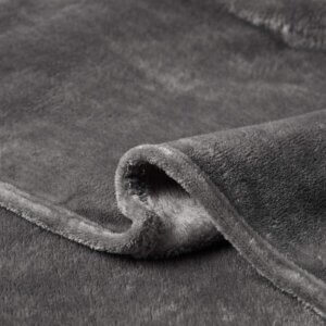 Close-up van een fleece deken